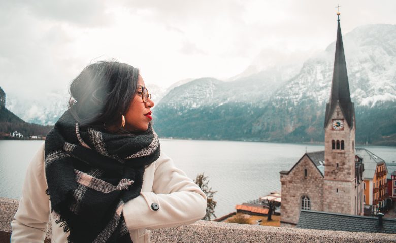 Hallstatt: vista della chiesa