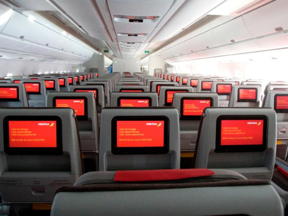 interno aereo iberia