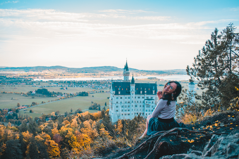vista da punto panoramico segreto sopra Marienbrucke