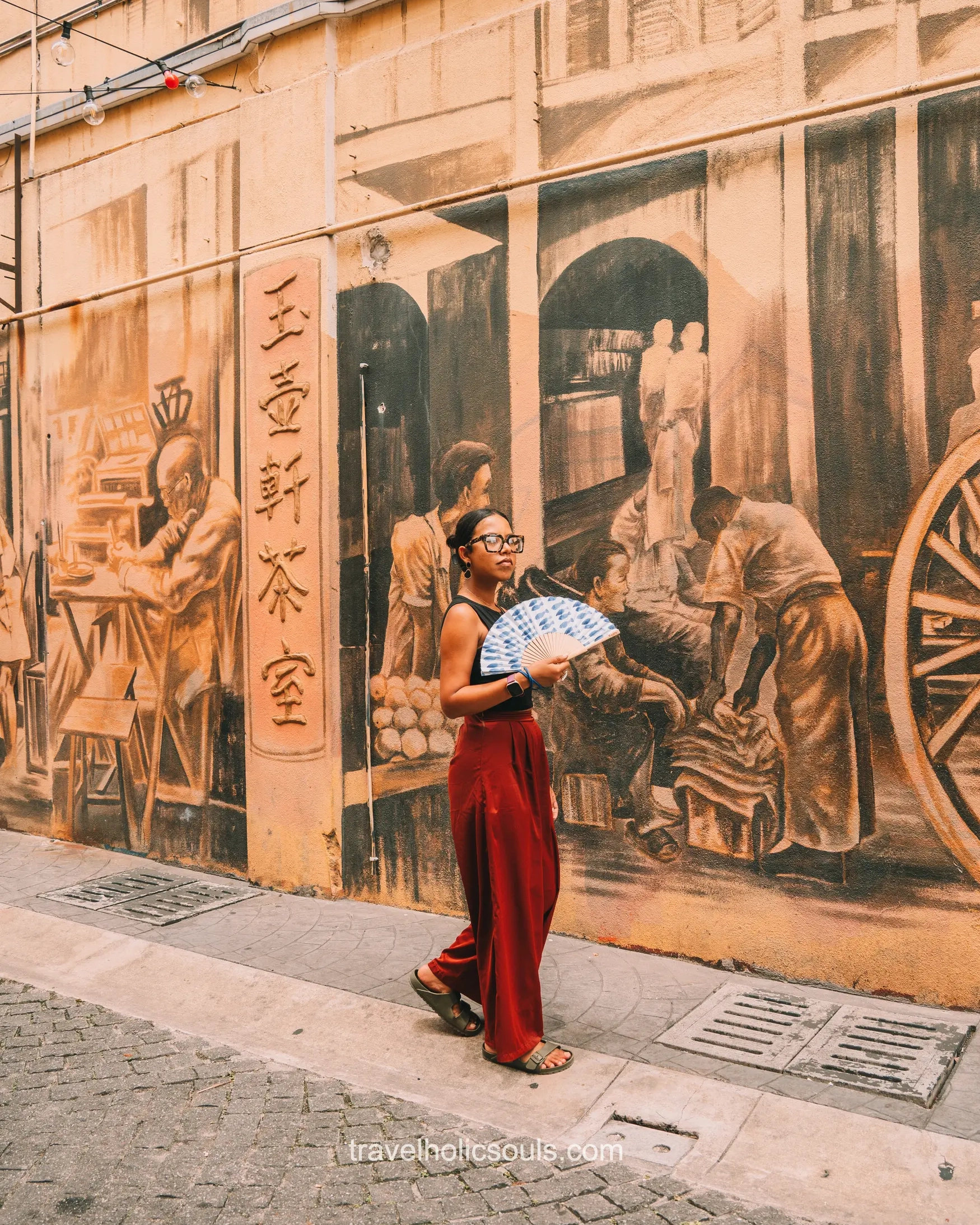 murales ragazza kuala