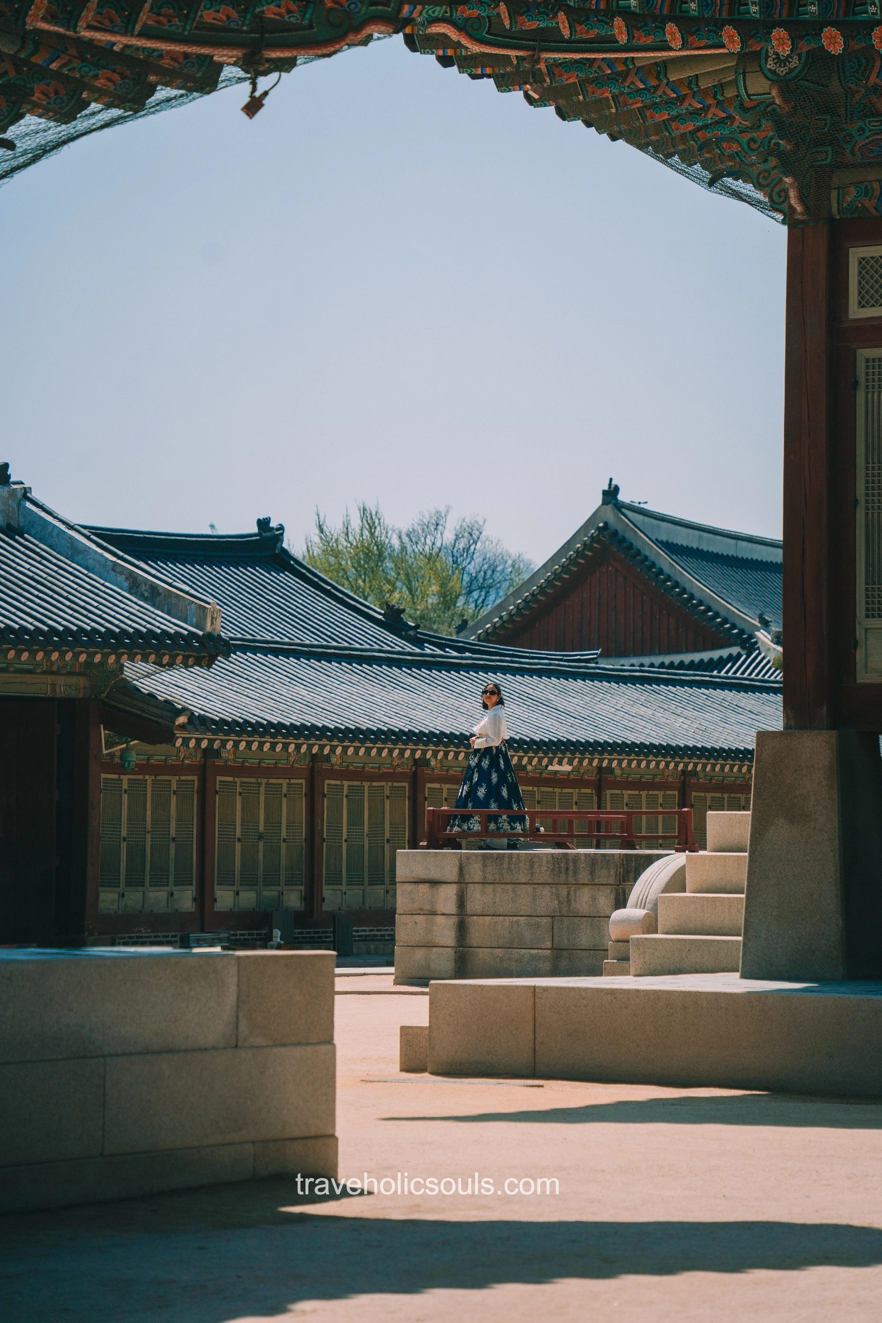 ragazza tempio seoul