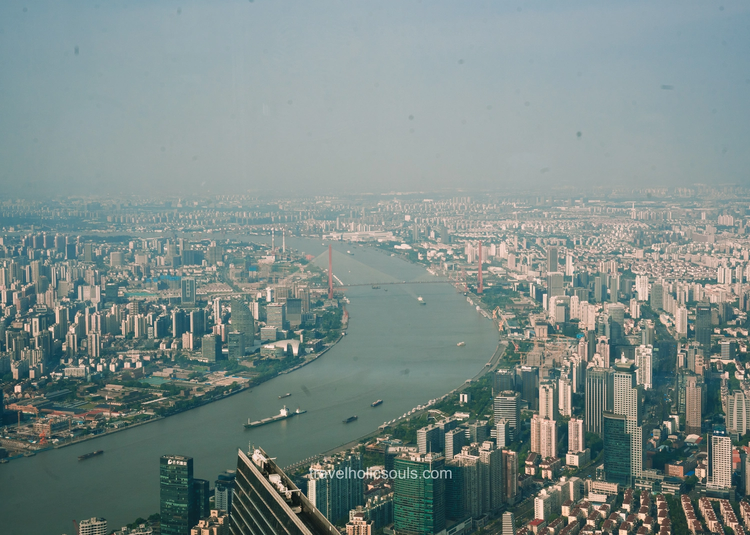 shanghai tower view