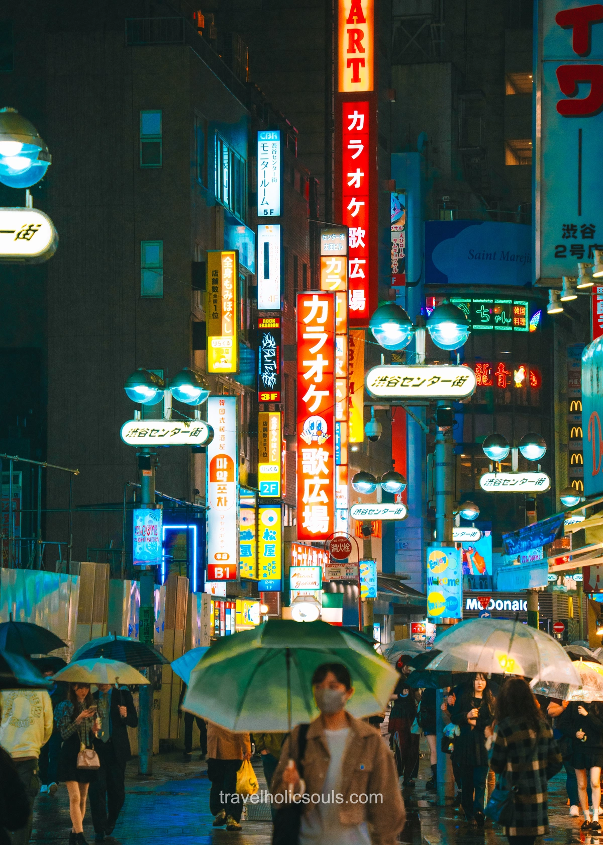 Shibuya di notte