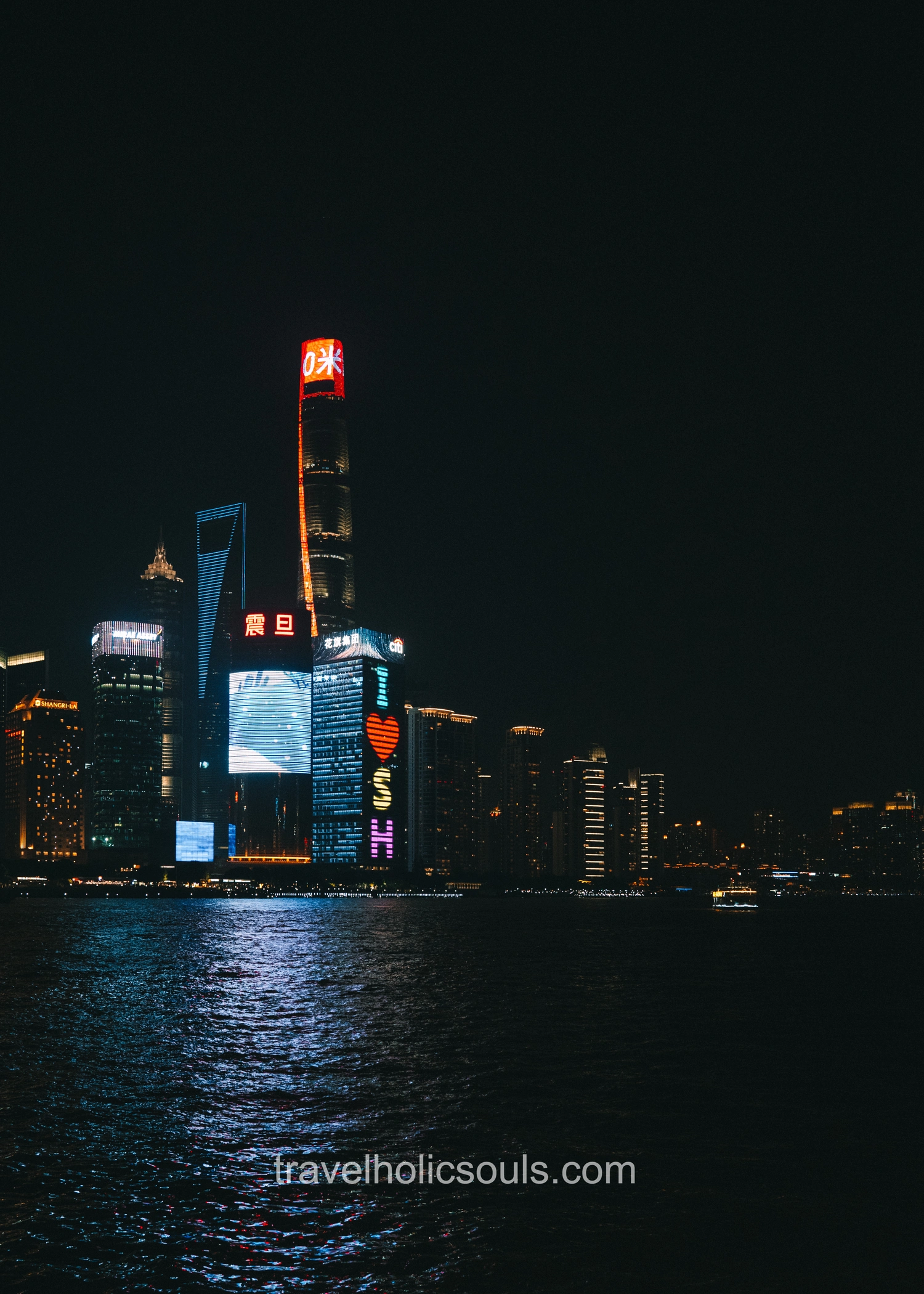 visitare shanghai bund notte